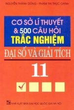 500 câu hỏi trắc nghiệm Đại số và Giải tích 11