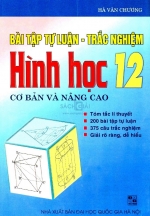 Bài tập  trắc nghiệm - tự luận Hình học 12