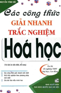 Các công thức giải nhanh trắc nghiệm hoá học 12
