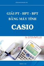 Giải PT - HPT - BPT bằng máy tính Casio