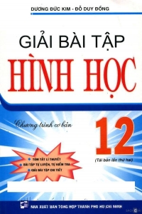 Sách giải Hình học 12 cơ bản